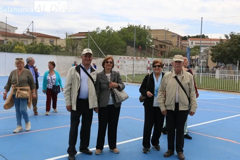 Convivencia comarca de asociaciones de mayores celebrada este lunes en Aldeadávila de la Ribera / CORRAL 