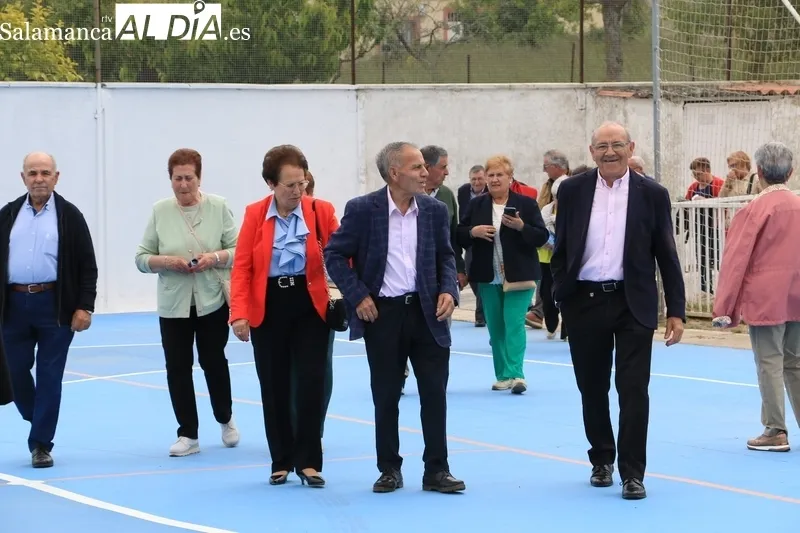 Convivencia comarca de asociaciones de mayores celebrada este lunes en Aldeadávila de la Ribera / CORRAL 
