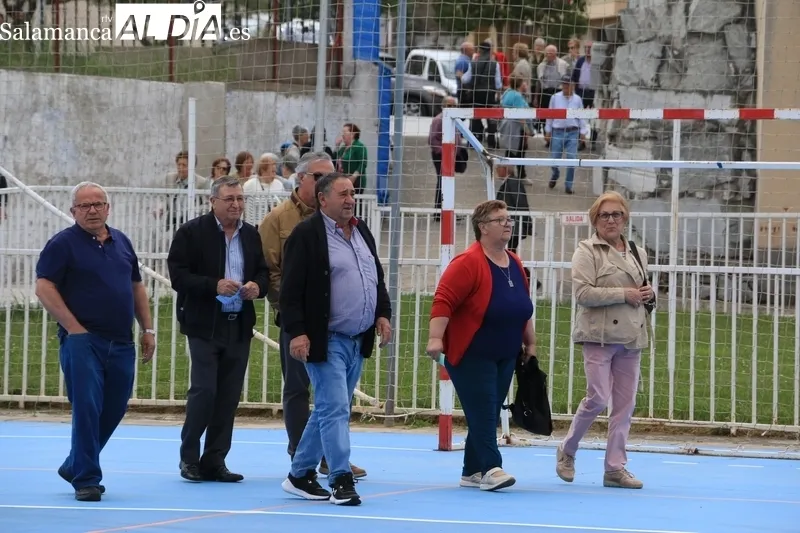 Convivencia comarca de asociaciones de mayores celebrada este lunes en Aldeadávila de la Ribera / CORRAL 