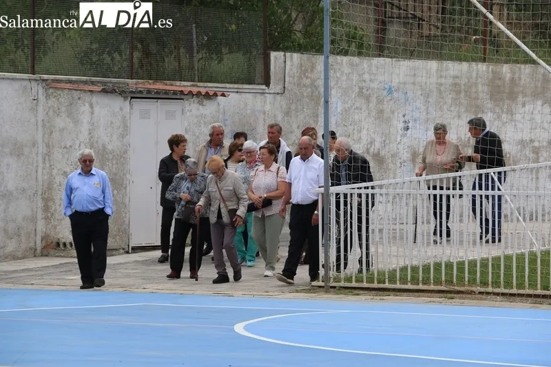 Convivencia comarca de asociaciones de mayores celebrada este lunes en Aldeadávila de la Ribera / CORRAL 