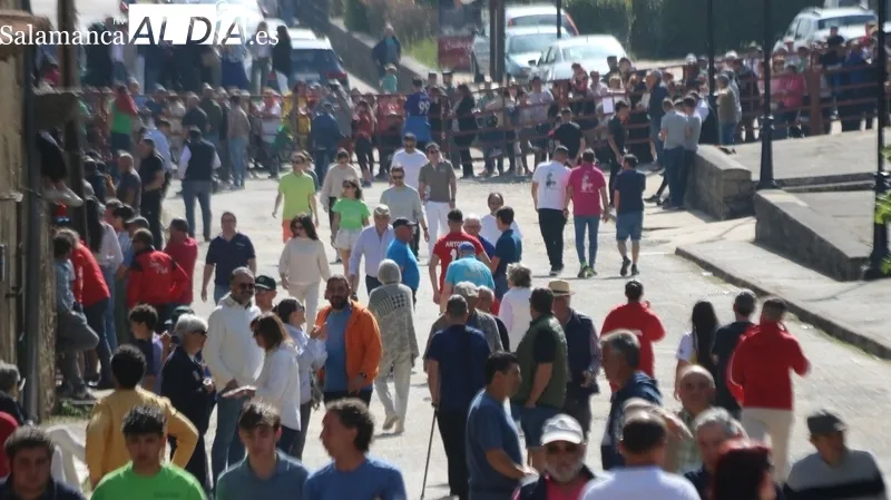 Multitudinario día grande de las fiestas del Noveno en San Felices de los Gallegos / CORRAL