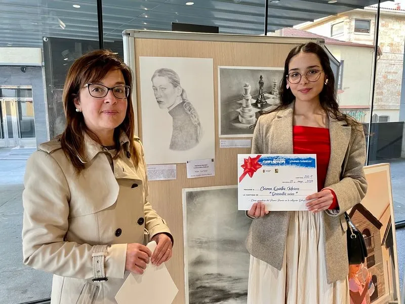El Ayuntamiento de Guijuelo entrega los premios del IX certamen Jóvenes Talentos.