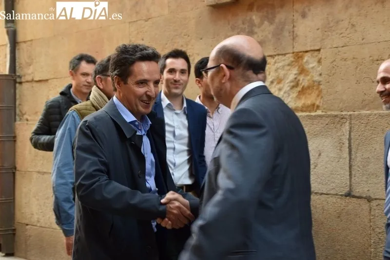 Juan Manuel Corchado, nuevo rector de la Universidad de Salamanca. Fotos; Vanesa Martins.