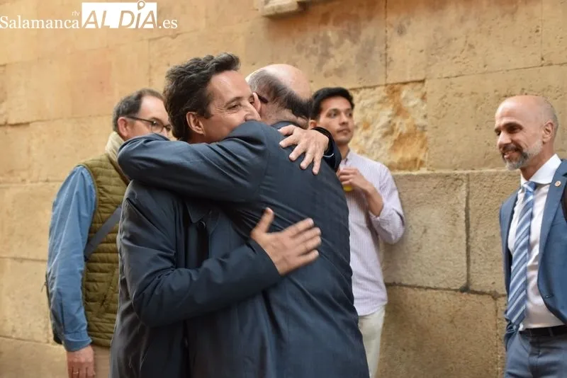 Juan Manuel Corchado, nuevo rector de la Universidad de Salamanca. Fotos; Vanesa Martins.