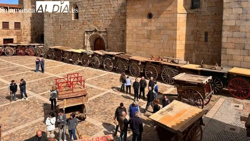 Los encierros a caballo son uno de los grandes atractivos de la fiesta del Noveno
