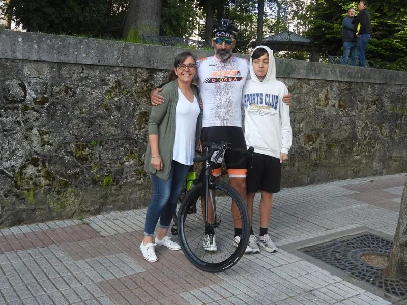 Gran ambiente en la Marcha Cicloturista Bedelalsa celebrada en Béjar. Foto: Orycronsport