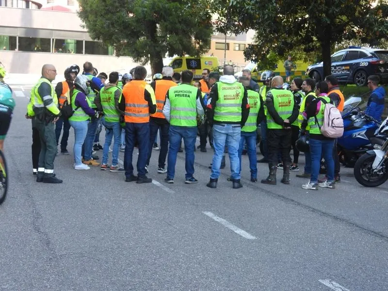 Gran ambiente en la Marcha Cicloturista Bedelalsa celebrada en Béjar. Foto: Orycronsport