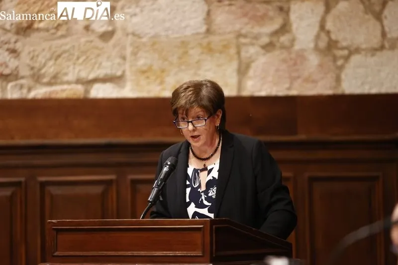 Acto de ingreso de María Josefa García Barrado en la Real Academia de Medicina de Salamanca. Fotos: David Sañudo