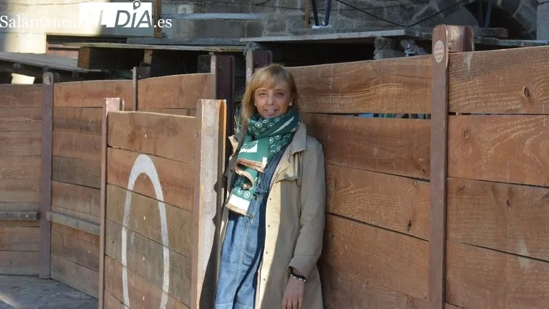 Mariam Redero, alcaldesa de San Felices de los Gallegos / CORREDERA