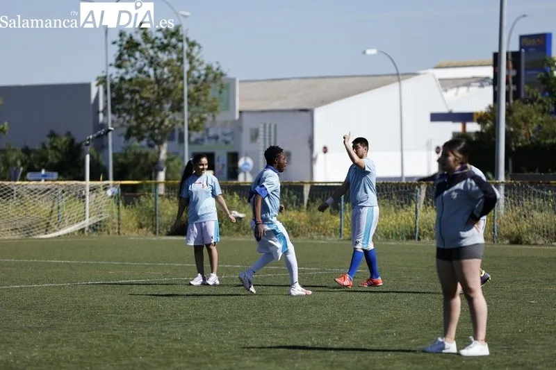 IX ‘Mundialito por la Inclusión’ en los campos municipales de fútbol Ángel Pérez Huerta. Foto: David Sañudo