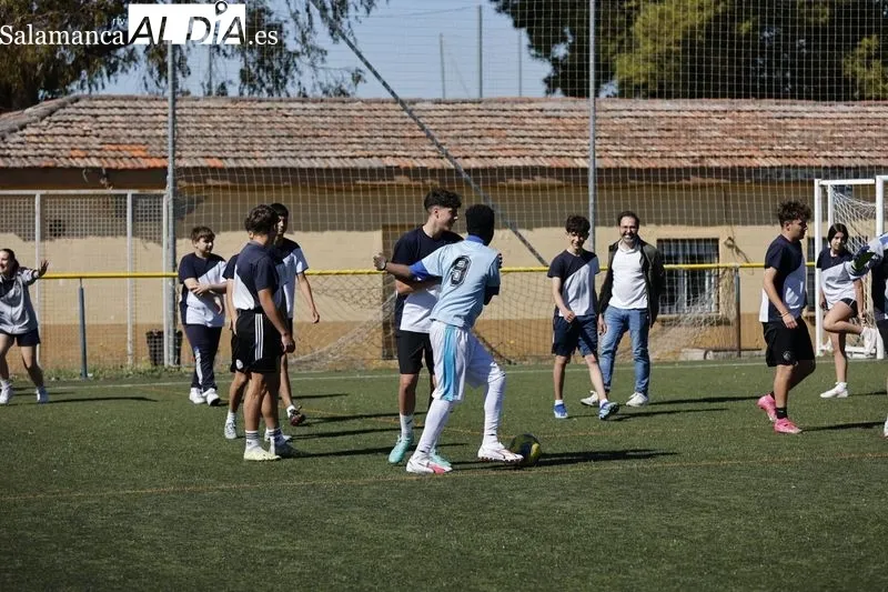 IX ‘Mundialito por la Inclusión’ en los campos municipales de fútbol Ángel Pérez Huerta. Foto: David Sañudo
