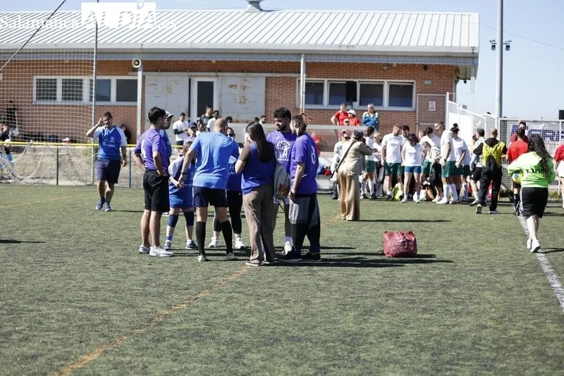 IX ‘Mundialito por la Inclusión’ en los campos municipales de fútbol Ángel Pérez Huerta. Foto: David Sañudo