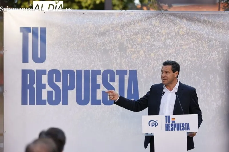 Acto del PP de inicio de campaña de las elecciones europeas. Fotos: David Sañudo.