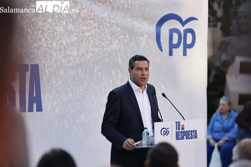 Acto del PP de inicio de campaña de las elecciones europeas. Fotos: David Sañudo.