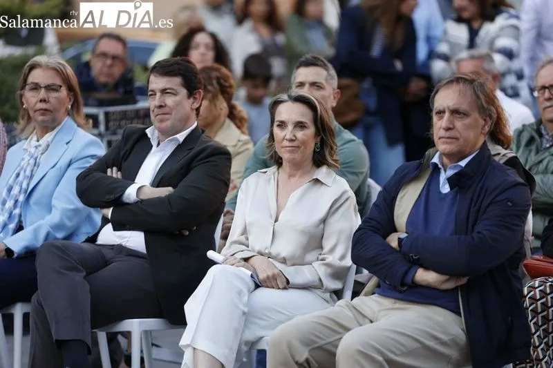 Acto del PP de inicio de campaña de las elecciones europeas. Fotos: David Sañudo.