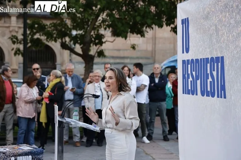 Acto del PP de inicio de campaña de las elecciones europeas. Fotos: David Sañudo.