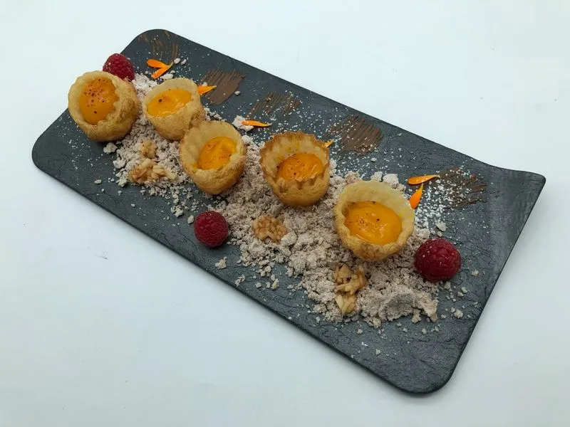 Platos elaborados en el concurso de cocina sin gluten Celichef.