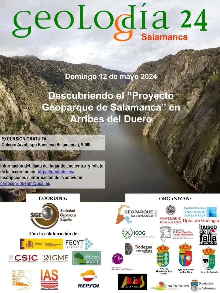Foto 2 - El Geolod&iacute;a 2024 organiza una excursi&oacute;n geol&oacute;gica gratuita por las Arribes