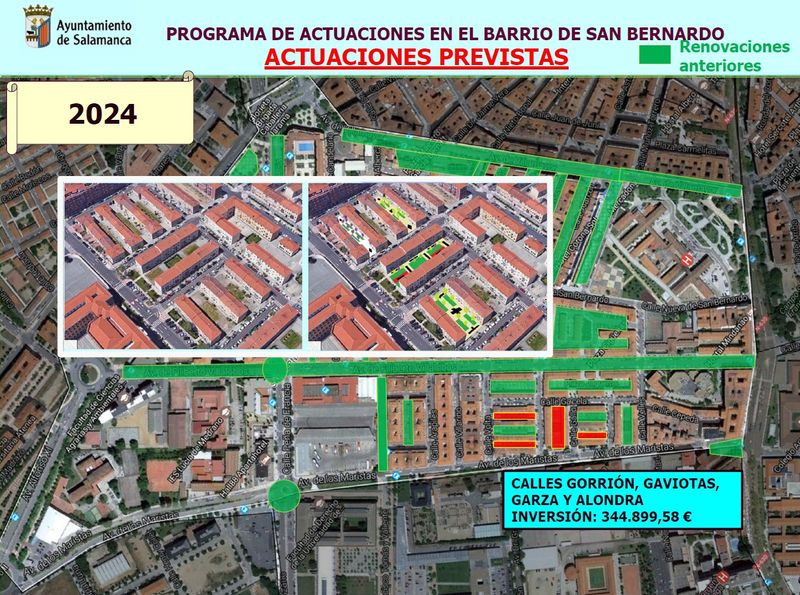 Buenas noticias para los vecinos del barrio de San Bernado