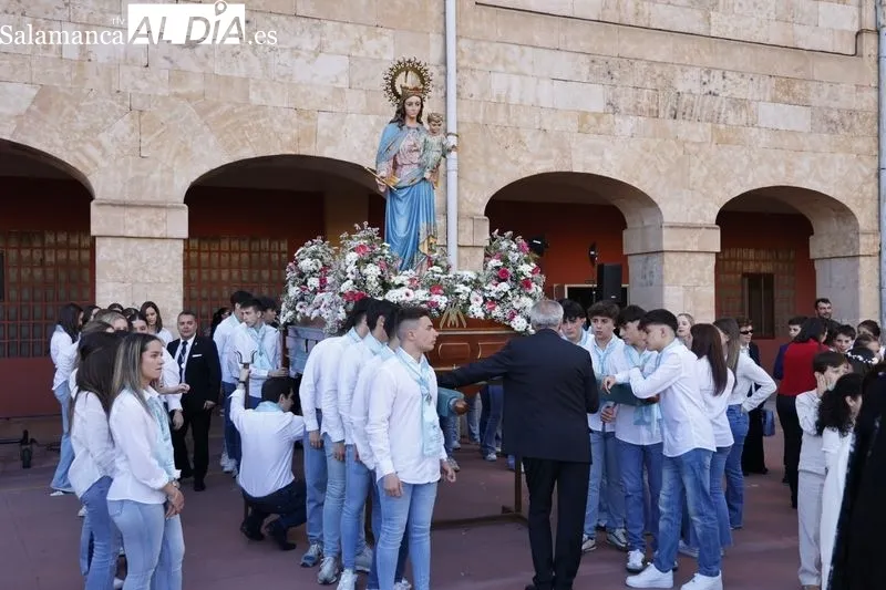 Procesión de María Auxiliadora. Fotos: David Sañudo.