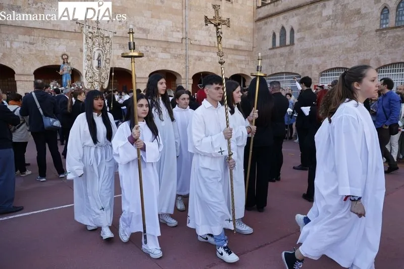 Procesión de María Auxiliadora. Fotos: David Sañudo.