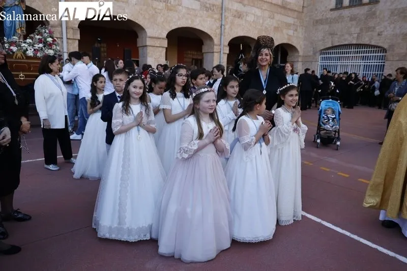 Procesión de María Auxiliadora. Fotos: David Sañudo.