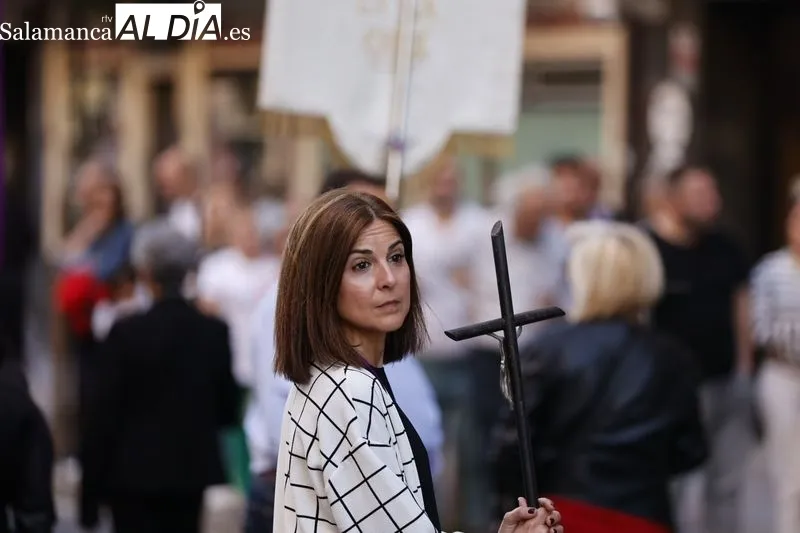 Procesión del Cristo de los Milagros en Salamanca. Fotos: David Sañudo