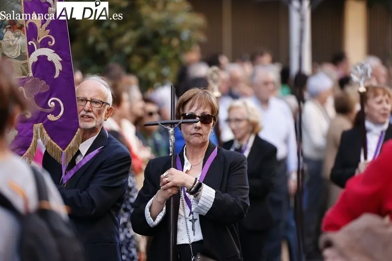 Procesión del Cristo de los Milagros en Salamanca. Fotos: David Sañudo