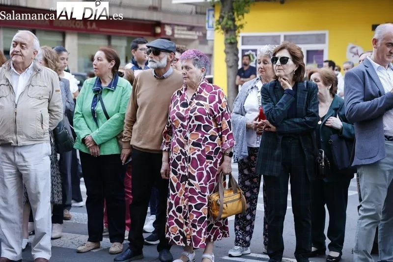 Procesión del Cristo de los Milagros en Salamanca. Fotos: David Sañudo
