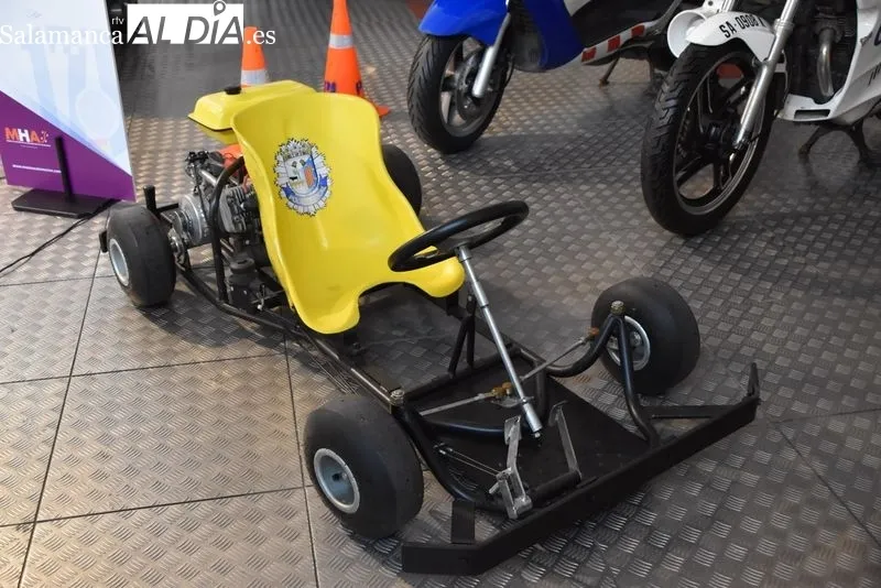 Nuevo espacio en el Museo de Automoción con motivo del 175 aniversario de la Policía Local de Salamanca. Foto: Vanesa Martins