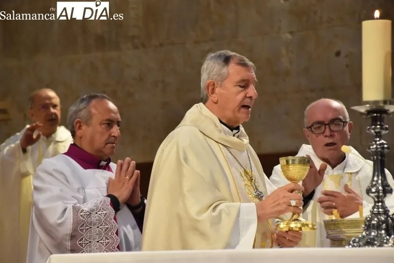 Misa en la Catedral Nueva con motivo de la Fiesta del el 511 aniversario de la dedicación de este templo a la Virgen de la Asunción. Foto: Vanesa Martins