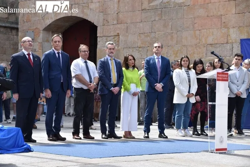Día de Europa en el Patio de Escuelas Mayores de la Universidad de Salamanca. Foto: Vanesa Martins