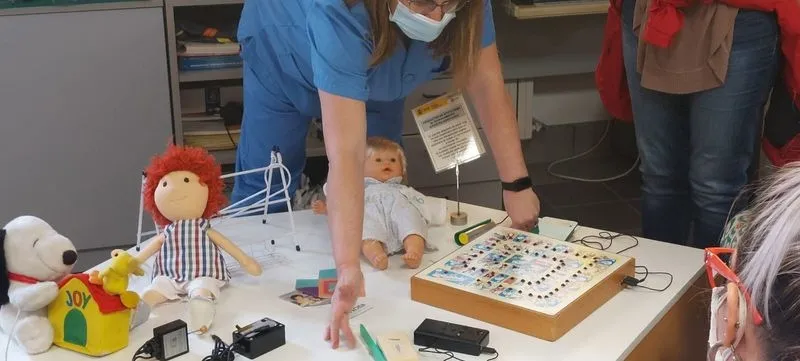 Visita de las participantes de AFE al Centro de Recuperación