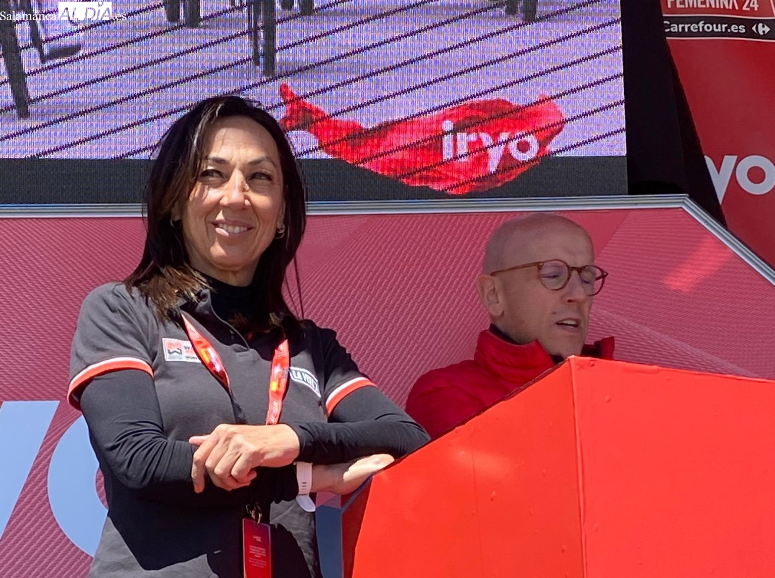 La salmantina Dori Ruano, embajadora de lujo en la Vuelta a España Femenina 2024