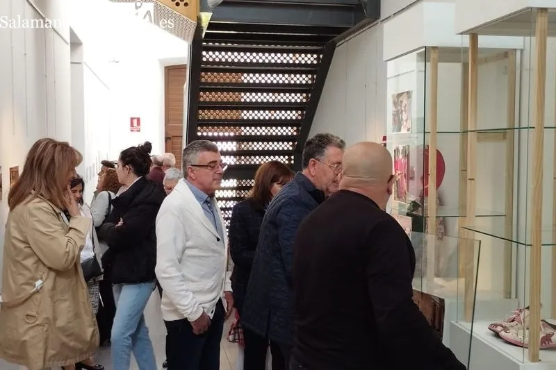 Inauguración de la exposición de la Peña Solera sobre el Corpus de Vitigudino
