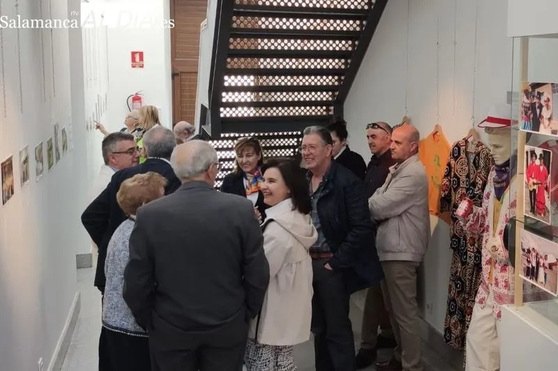 Inauguración de la exposición de la Peña Solera sobre el Corpus de Vitigudino