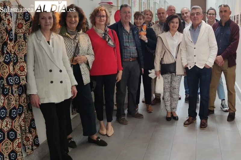Inauguración de la exposición de la Peña Solera sobre el Corpus de Vitigudino