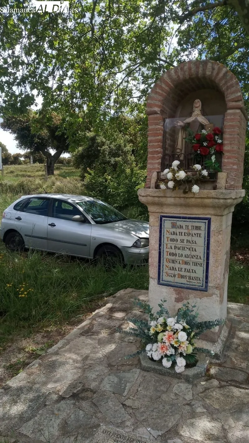El vehículo salió de la vía a la altura de Terradillos.