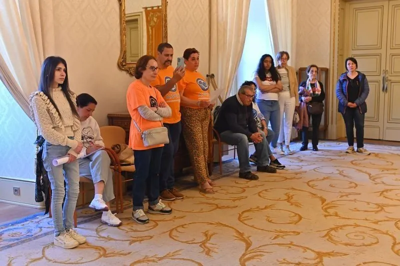 La concejala de Salud Pública, Vega Villar, recibe a la asociación con motivo del Día Nacional de la Epilepsia.