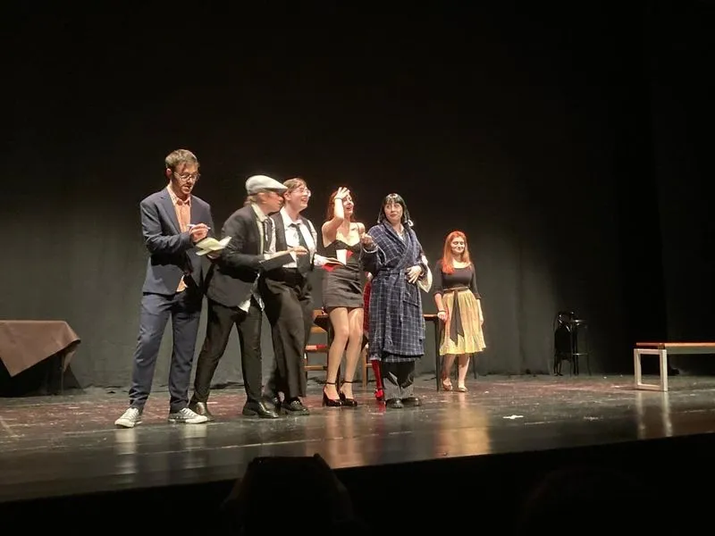 'Un marziano a Roma', de la compañía Gli Improvvisati, en el teatro Juan del Enzina