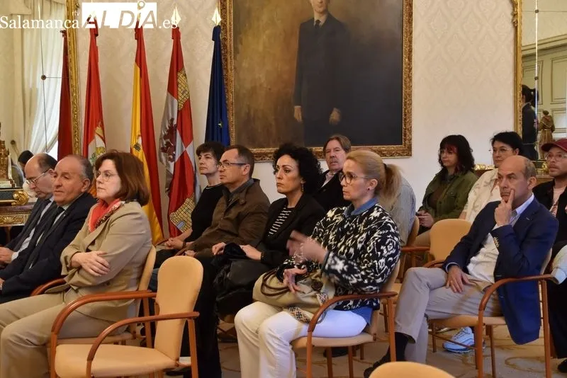 Presentación en el Ayuntamiento de la programación del Día Internacional de los Museos. Foto de Vanesa Martins