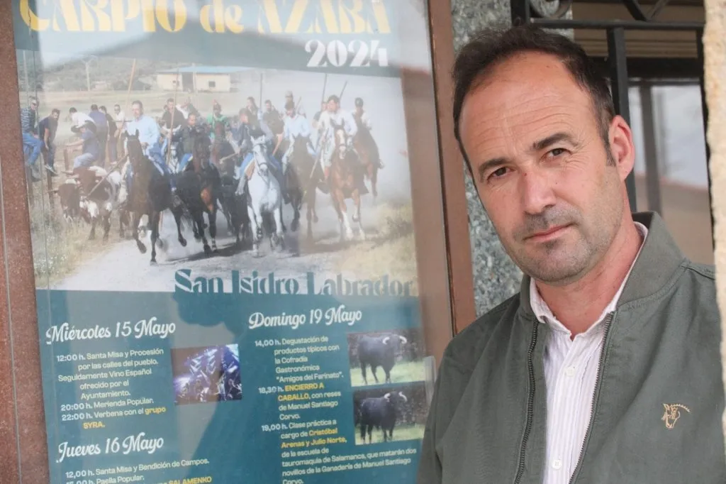 Alberto Hernández, actual alcalde de Carpio de Azaba