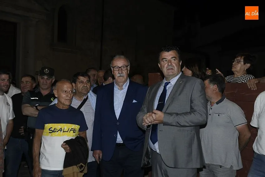 Vicente del Bosque en el pregón del Corpus de La Fuente de San Esteban/ Fotos: Adrián M.Pastor