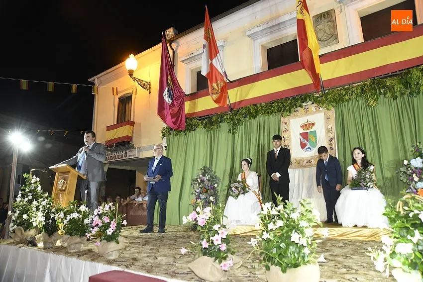 Vicente del Bosque en el pregón del Corpus de La Fuente de San Esteban/ Fotos: Adrián M.Pastor