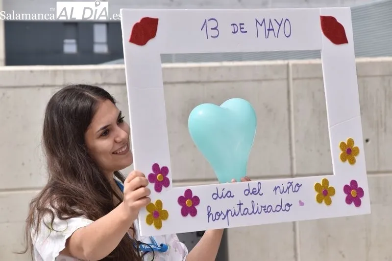 Actos en Salamanca por el Día Nacional de la Infancia y de la Adolescencia Hospitalizada. Foto: Vanesa Martins
