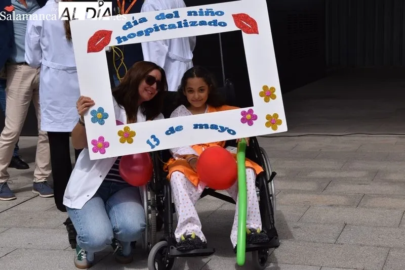 Actos en Salamanca por el Día Nacional de la Infancia y de la Adolescencia Hospitalizada. Foto: Vanesa Martins
