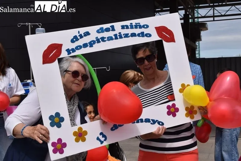 Actos en Salamanca por el Día Nacional de la Infancia y de la Adolescencia Hospitalizada. Foto: Vanesa Martins
