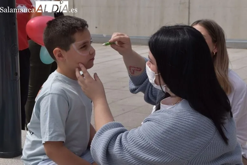 Actos en Salamanca por el Día Nacional de la Infancia y de la Adolescencia Hospitalizada. Foto: Vanesa Martins