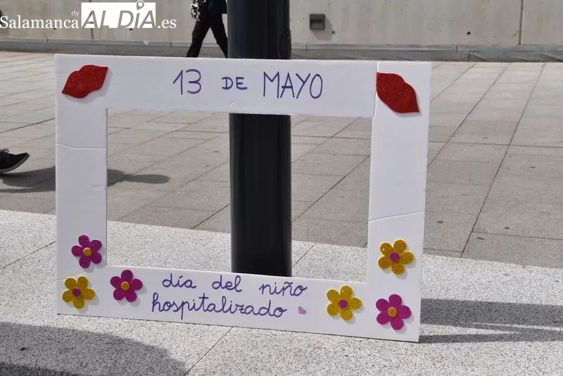Actos en Salamanca por el Día Nacional de la Infancia y de la Adolescencia Hospitalizada. Foto: Vanesa Martins