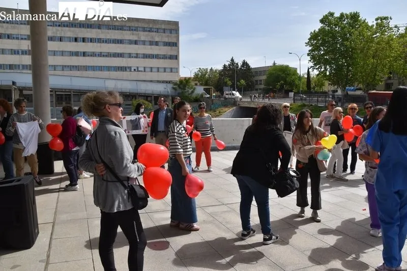 Actos en Salamanca por el Día Nacional de la Infancia y de la Adolescencia Hospitalizada. Foto: Vanesa Martins